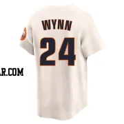 Jimmy Wynn Youth Houston Astros Cream Limited Throwback Cooperstown Collection Jersey