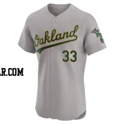 JJ Bleday Men's Oakland Athletics Gray Elite Road Jersey