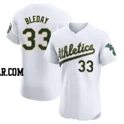 JJ Bleday Men's Oakland Athletics White Elite Home Jersey