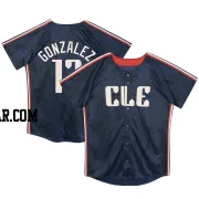 Joab Gonzalez Toddler Cleveland Guardians Navy Limited Preschool & 2024 City Connect Jersey