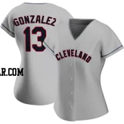 Joab Gonzalez Women's Cleveland Guardians Gray Authentic Road Jersey