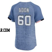 Joan Adon Men's Washington Nationals Blue Elite 2025 City Connect Jersey