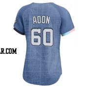 Joan Adon Women's Washington Nationals Blue Limited 2025 City Connect Jersey