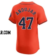 Joaquin Andujar Men's Houston Astros Orange Elite Alternate Vapor Premier Jersey