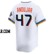 Joaquin Andujar Men's Houston Astros White Limited 2025 City Connect Jersey