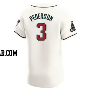 Joc Pederson Men's Arizona Diamondbacks Cream Elite Home Patch Jersey
