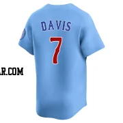 Jody Davis Men's Chicago Cubs Royal Limited 2nd Alternate Jersey