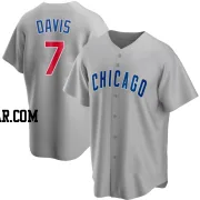 Jody Davis Youth Chicago Cubs Gray Replica Road Jersey