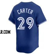 Joe Carter Men's Toronto Blue Jays Royal Limited Alternate Jersey