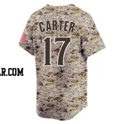 Joe Carter Youth San Diego Padres Camo Limited 2nd Alternate Jersey