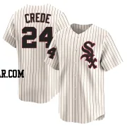 Joe Crede Youth Chicago White Sox Cream Limited Throwback Cooperstown Jersey