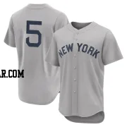 Joe DiMaggio Men's New York Yankees Gray Authentic 2021 Field of Dreams Jersey