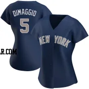 Joe DiMaggio Women's New York Yankees Navy Authentic Alternate Jersey
