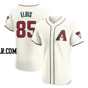 Joe Elbis Men's Arizona Diamondbacks Cream Elite Home Jersey