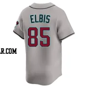 Joe Elbis Men's Arizona Diamondbacks Gray Limited Alternate Jersey