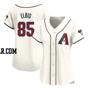 Joe Elbis Women's Arizona Diamondbacks White Limited Home Jersey