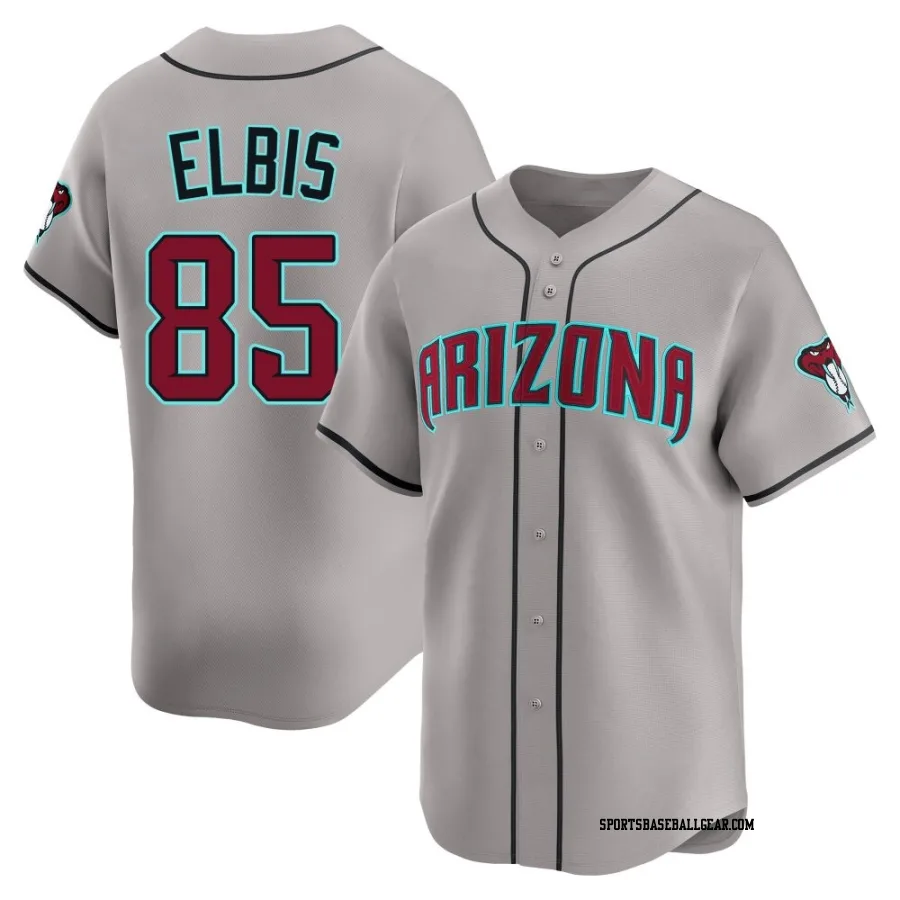Joe Elbis Youth Arizona Diamondbacks Gray Limited Alternate Jersey