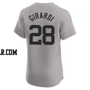 Joe Girardi Men's New York Yankees Gray Elite Road Jersey