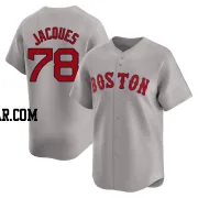 Joe Jacques Men's Boston Red Sox Gray Limited Away Jersey