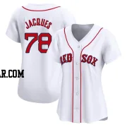 Joe Jacques Women's Boston Red Sox White Limited Home Jersey