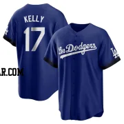 Joe Kelly Men's Los Angeles Dodgers Royal Replica 2021 City Connect Jersey