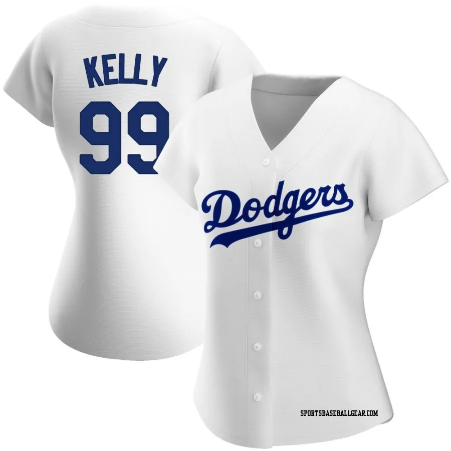 Joe Kelly Women's Los Angeles Dodgers White Authentic Home Jersey