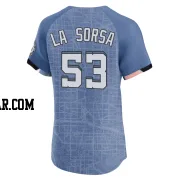 Joe La Sorsa Men's Washington Nationals Blue Elite 2025 City Connect Jersey