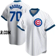 Joe Maddon Youth Chicago Cubs White Replica Home Cooperstown Collection Jersey