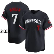Joe Mauer Men's Minnesota Twins Navy Limited Alternate Jersey