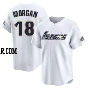 Joe Morgan Men's Houston Astros White Limited Throwback Cooperstown Collection Jersey