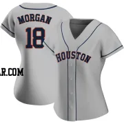 Joe Morgan Women's Houston Astros Gray Authentic Road 2020 Jersey