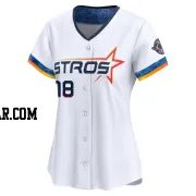 Joe Morgan Women's Houston Astros White Limited 2025 City Connect Jersey