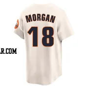 Joe Morgan Youth Houston Astros Cream Limited Throwback Cooperstown Collection Jersey