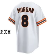 Joe Morgan Youth San Francisco Giants White Limited Throwback Cooperstown Collection Jersey