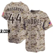 Joe Musgrove Men's San Diego Padres Camo Limited 2nd Alternate Jersey