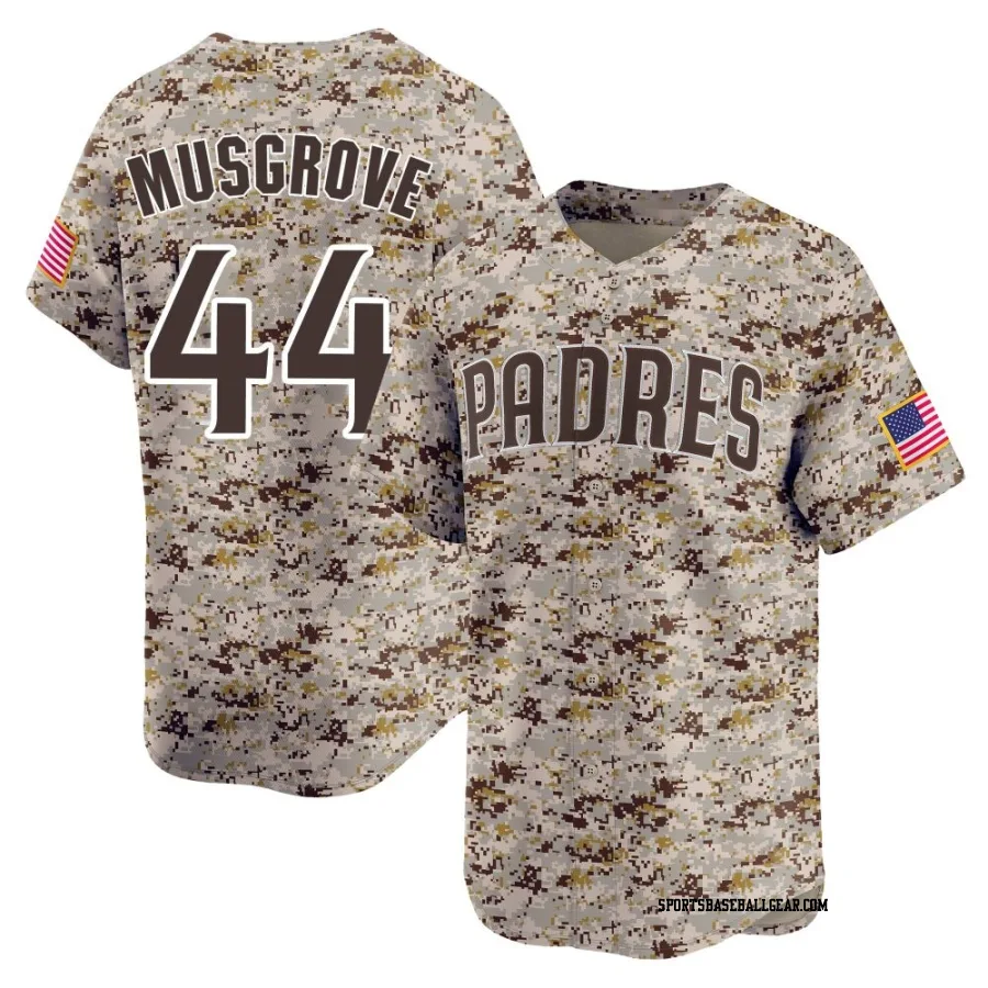 Joe Musgrove Youth San Diego Padres Camo Limited 2nd Alternate Jersey