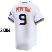 Joe Pepitone Men's Houston Astros White Limited 2025 City Connect Jersey