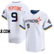 Joe Pepitone Youth Houston Astros White Limited 2025 City Connect Jersey