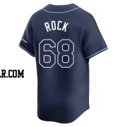 Joe Rock Men's Tampa Bay Rays Navy Limited Away Jersey