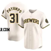 Joel Payamps Youth Milwaukee Brewers Cream Limited Home Jersey