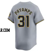 Joel Payamps Youth Milwaukee Brewers Gray Limited Away Jersey