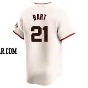 Joey Bart Men's San Francisco Giants Cream Elite Home Jersey
