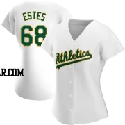 Joey Estes Women's Oakland Athletics White Replica Home Jersey