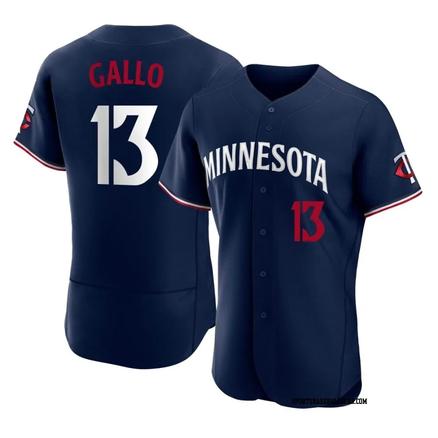 Joey Gallo Men's Minnesota Twins Navy Authentic Alternate Jersey
