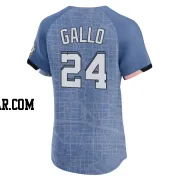 Joey Gallo Men's Washington Nationals Blue Elite 2025 City Connect Jersey