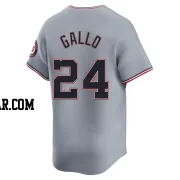 Joey Gallo Men's Washington Nationals Gray Limited Road Jersey