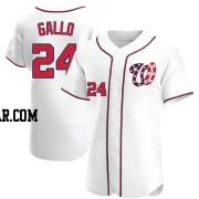 Joey Gallo Men's Washington Nationals White Authentic Alternate Jersey