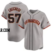 Joey Lucchesi Youth San Francisco Giants Gray Limited Away Jersey