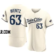 Joey Wentz Men's Minnesota Twins Cream Authentic Alternate 2023 Jersey
