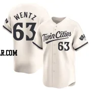 Joey Wentz Men's Minnesota Twins Cream Limited Alternate Jersey